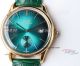 UF Factory Replica Piaget Altiplano Gold Watch With Green Face Green Leather Strap (4)_th.jpg